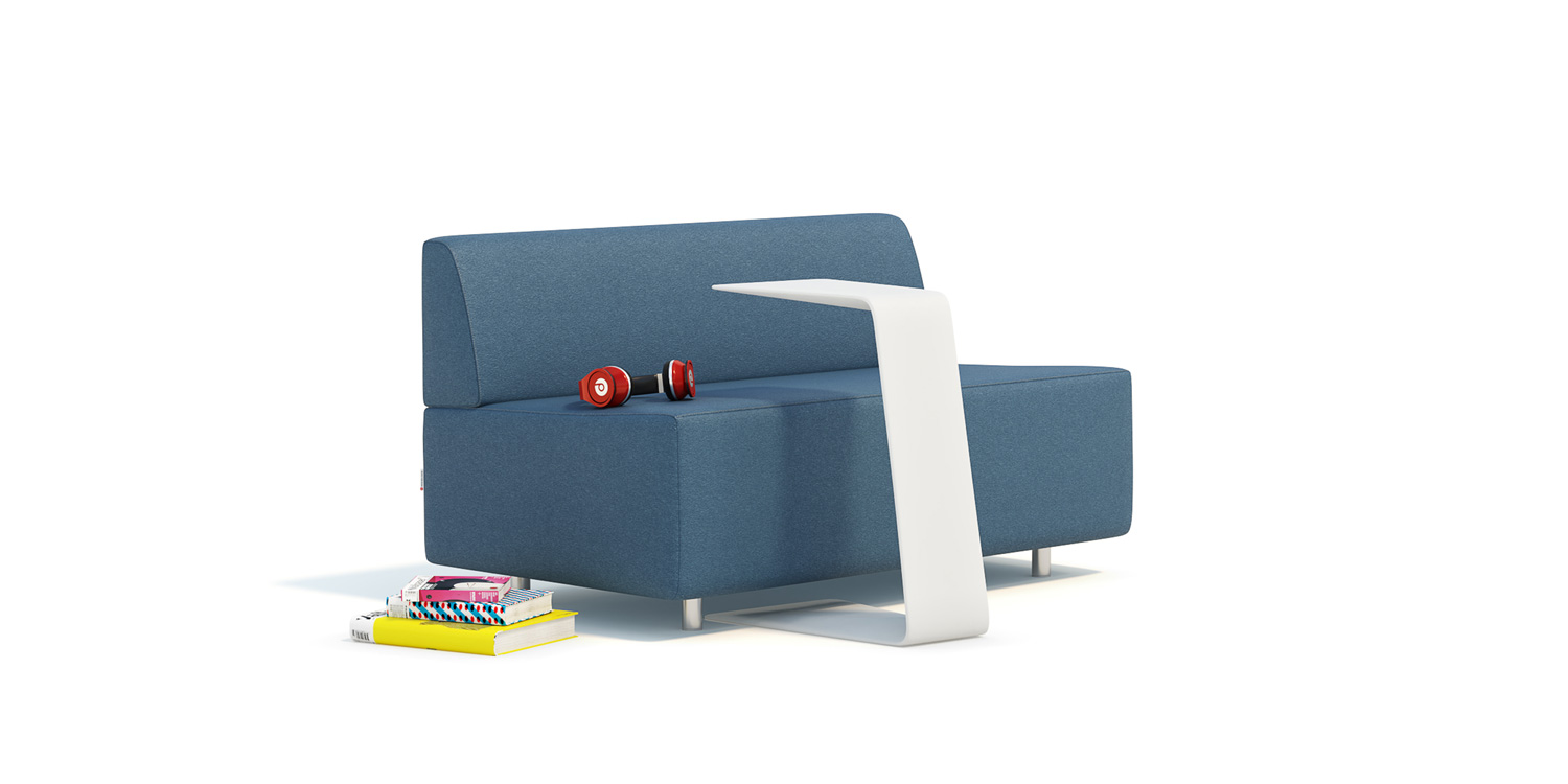 SOFA FIX SEM CARENAGEM - 2 LUGARES
