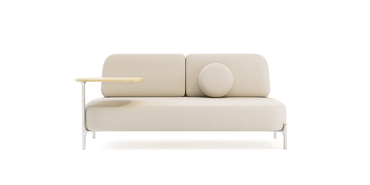 SOFA CAMA NICE COM 1 MESA