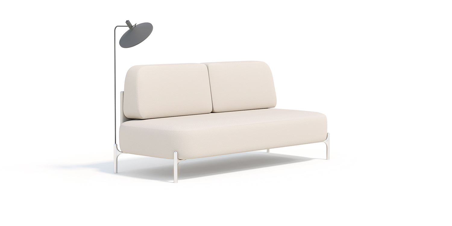 SOFA CAMA NICE COM 1 LUMINARIA