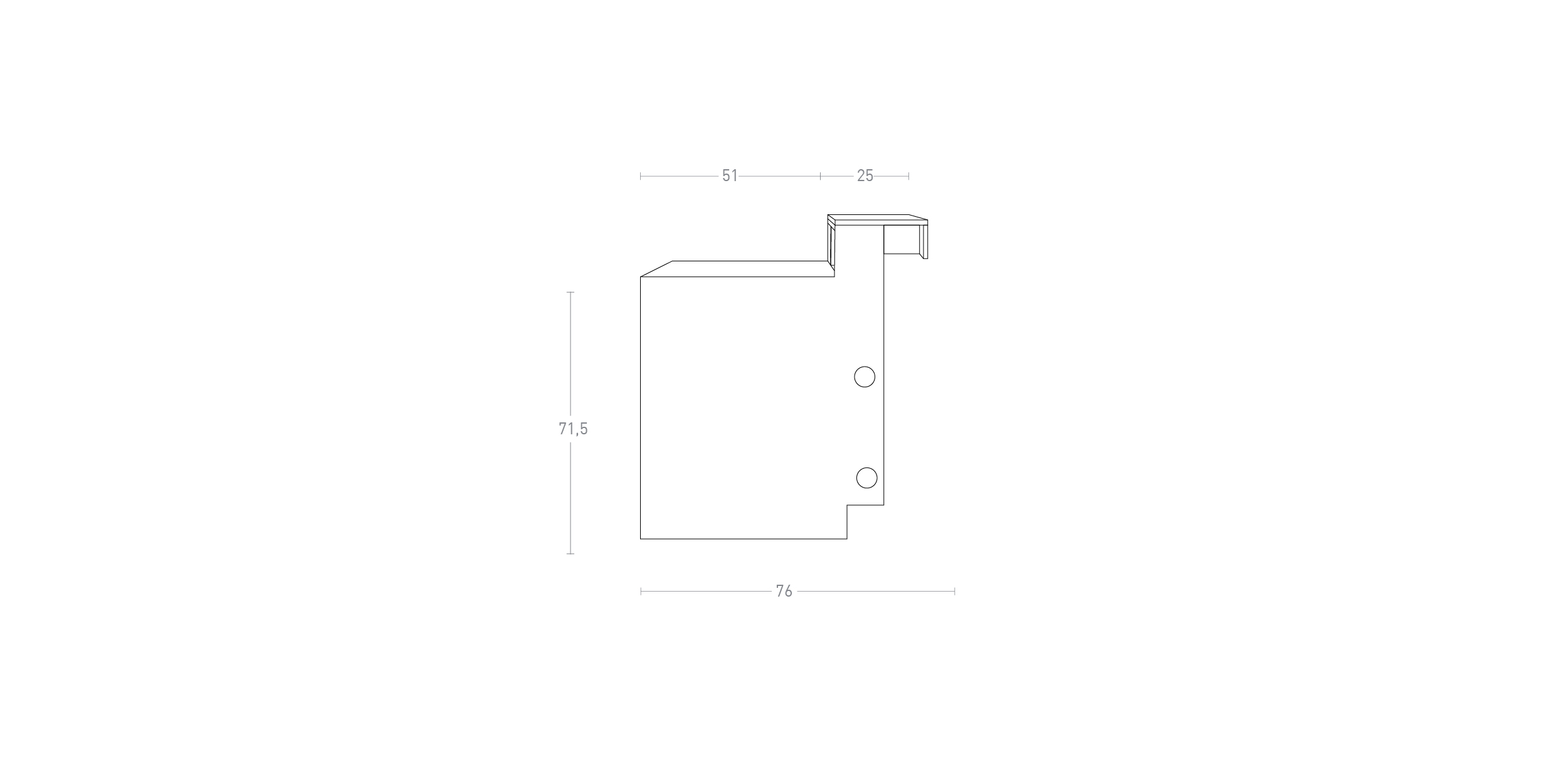 BALCAO D2 MODULAR