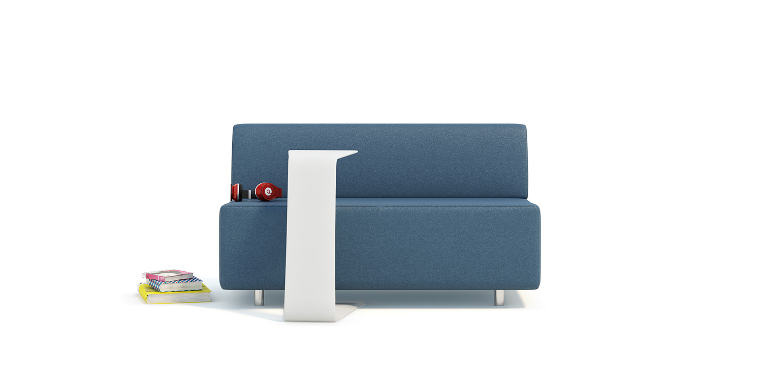 SOFA FIX SEM CARENAGEM - 2 LUGARES