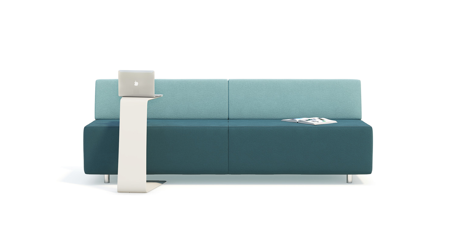 SOFA FIX SEM CARENAGEM - 3 LUGARES