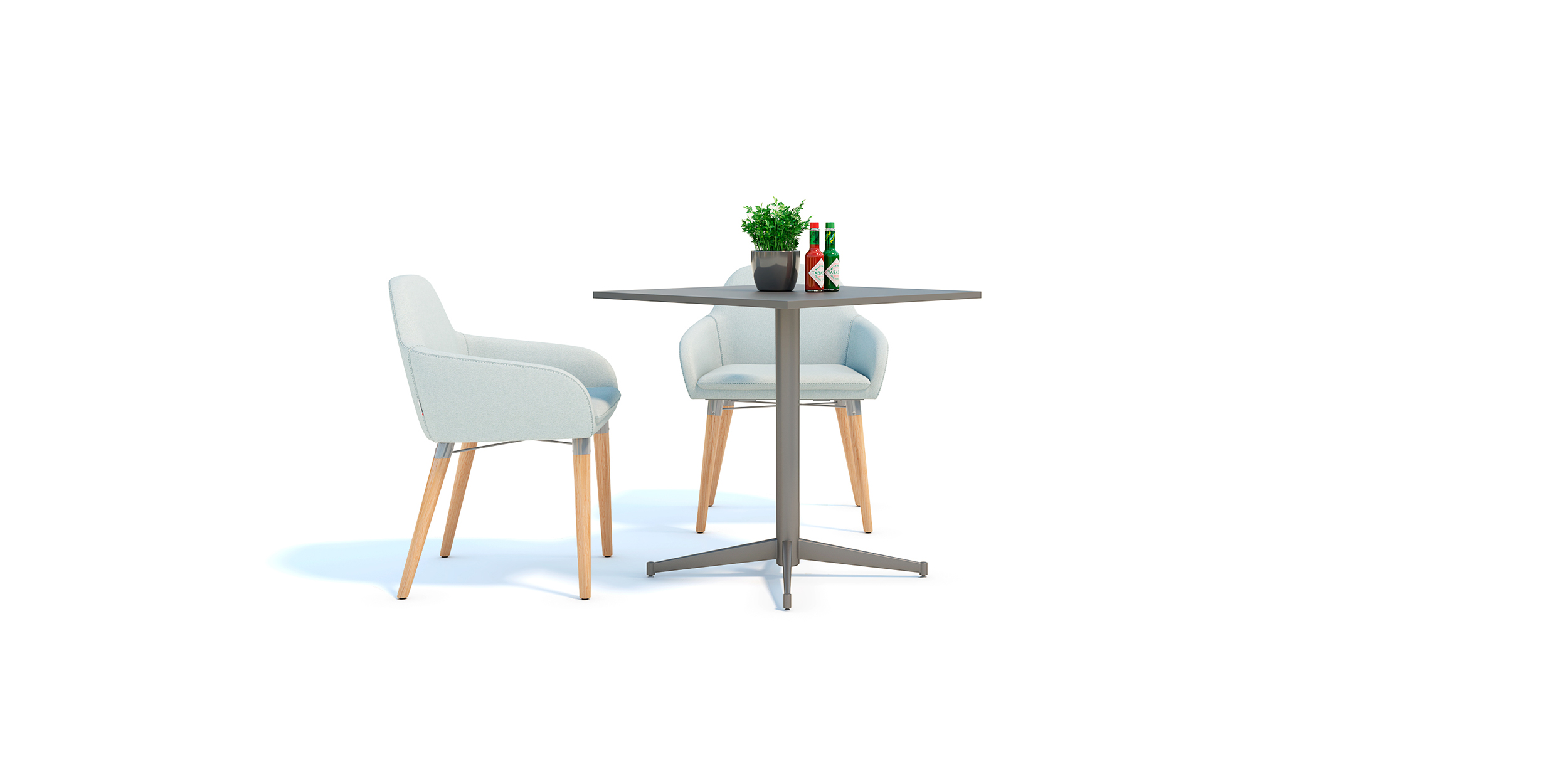 MESA REFEICAO DONNA QUADRADA - P